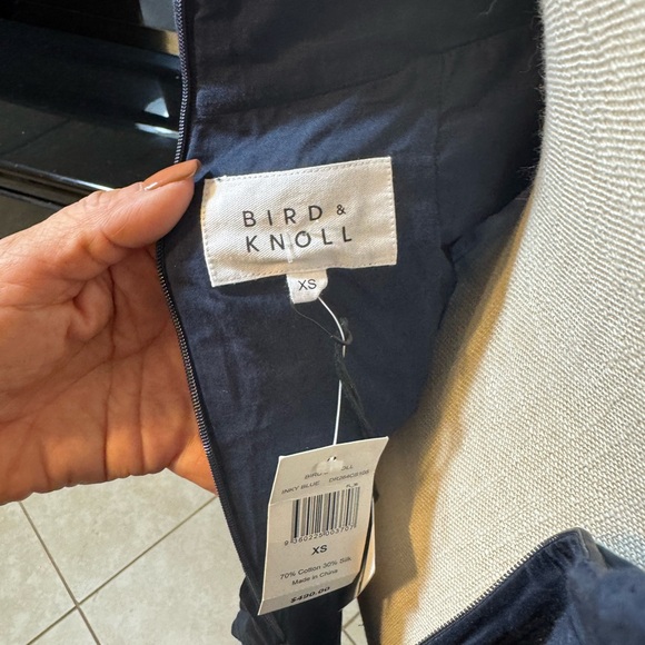 BIRD & KNOLL INKY BLUE DRESS - Picture 5 of 11